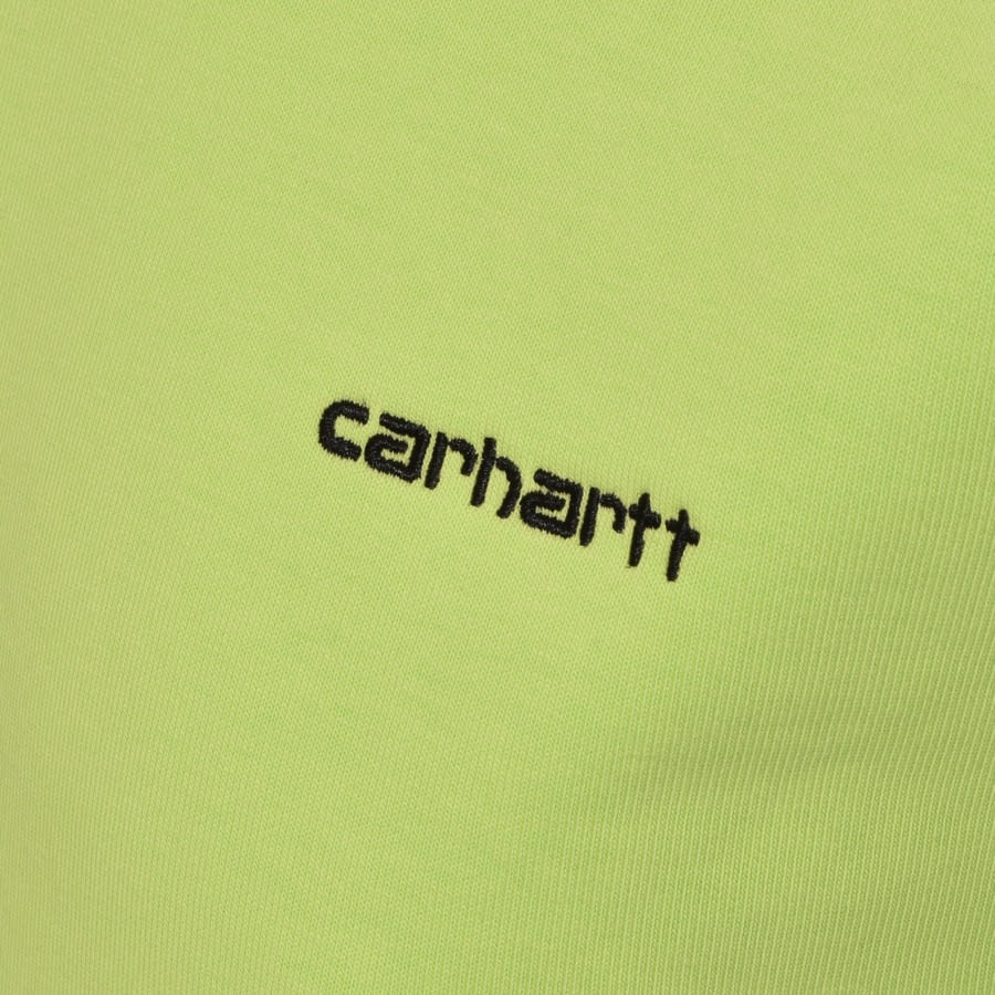 Alternative Image for ProductCarhartt Script Sweatshirt Green3